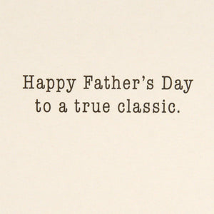 Signature Father'S Day Card (Vintage Classic Car, Don'T Make 'Em like You Anymore), (599FFW9632)