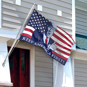Homissor Keep America First Donald Trump 2024 Flag TA29 62526