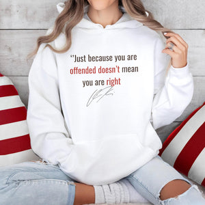 Just Because You Are Offended Doesn't Mean You Are Right - Charlie Kirk Bright Shirt HO82 65928