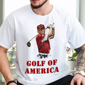 Donald Trump Golf Of America Bright Shirt TH10 898139