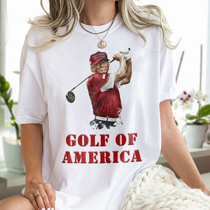 Donald Trump Golf Of America Bright Shirt TH10 898139