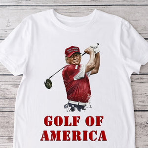 Donald Trump Golf Of America Bright Shirt TH10 898139