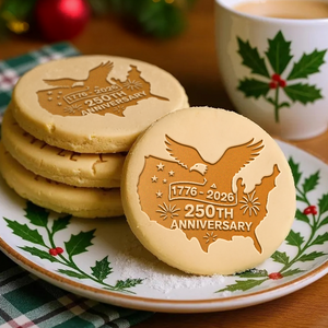 250th U.S Anniversary Bald Eagle United States Cookie Stamp HO82 900658