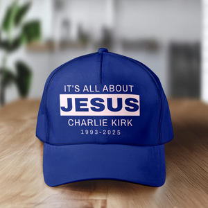 It's All About Jesus - Charlie Kirk 1993 - 2025 Classic Cap LM32 65645