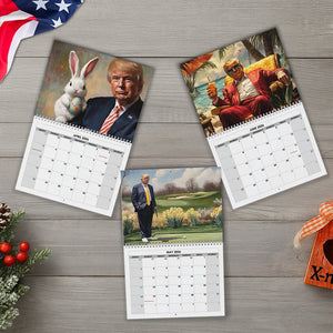 Funny Christmas Gift Trump 2026 Calendar HO82 66024