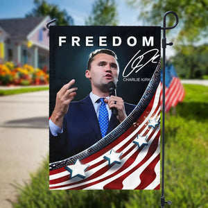 Charlie Sign Freedom Garden Flag N369 64549