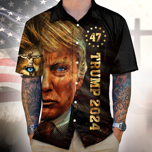 Donald Trump 2024 Jesus Hawaii Shirt N369 62498