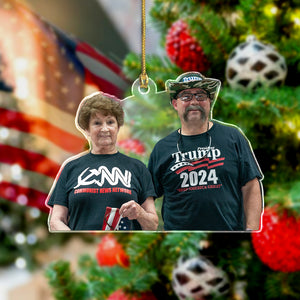 Custom Photo Trump Lovers Acrylic Ornament N304 HO82 65158