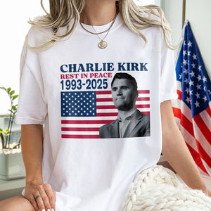 Charlie Kirk Rest In Peace 1993-2025 America Bright Shirt LM32 65529