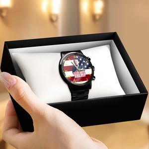 Custom Donald Trump Photo Make America Great Again Wrist Watch HA75 64398