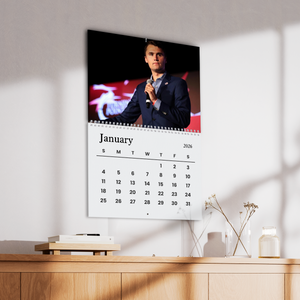 Charlie Kirk Calendar 2026 Turning Point USA Inspirational Wall Calendar LM32 65791