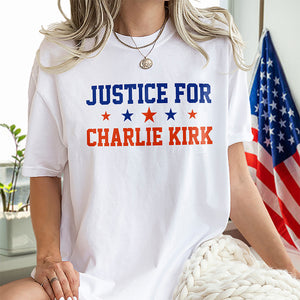 Justice For Charlie Kirk With Star Bright Shirt HO82 65862