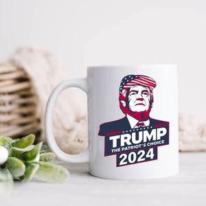 The Patriot's Choice Trump 2024 Mug HO82 62770