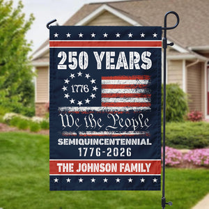 Celebrate Our America 250th Anniversary United States Personalized Garden Flag HA75 897402