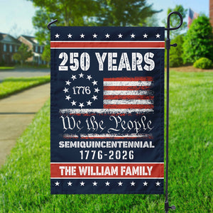Celebrate Our America 250th Anniversary United States Personalized Garden Flag HA75 897402