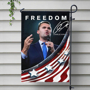 Charlie Sign Freedom Garden Flag N369 64549