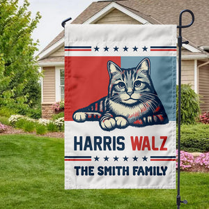 Harris Walz 2024 Obviously - Harris For President 2024 Garden Flag HA75 63470