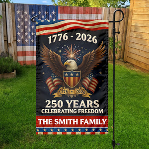 250 Years American Anniversary Flag 250th Anniversary USA Garden Flag CH07 910046