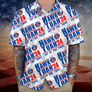 Hawk Tuah 24 Spit on That Thang Hawaii Shirt HA75 62878
