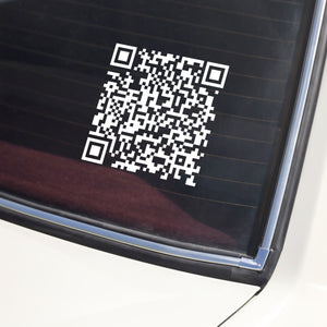Funny QR President Trump 45 47 Dancing Car Window Decal Sticker TH10 64633