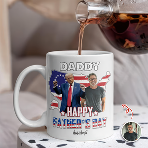 Custom Photo Trump Dad & Mom Mug – Happy Mother’s Day & Father’s Day LM32 897995
