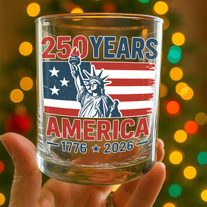 250 Years America 1776 - 2026 Whiskey Glass HO82 894542