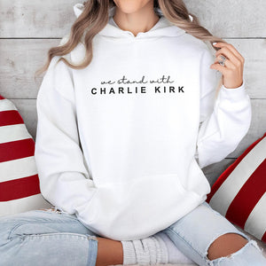 We Stand With Charlie Kirk Bright Shirt HO82 65868