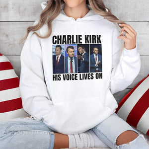 Charlie Kirk His Voice Lives On Bright Shirt HO82 65898