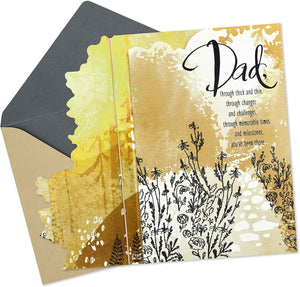 Father'S Day Card (Through Thick and Thin)