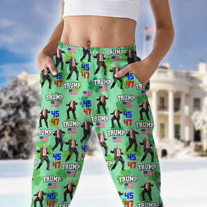 Trump 45 47 Dancing, Trump Irish St. Patrick's Day Sweatpants N304 HA75 67212