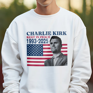 Charlie Kirk Rest In Peace 1993-2025 America Bright Shirt LM32 65529