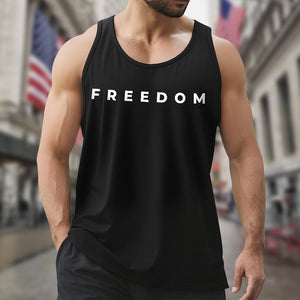 Charlie Kirk Freedom Black Tanktop HA75 64510