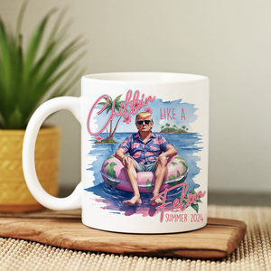 Chillin Like A Felon Summer 2024 Trump President Mug DM01 62923
