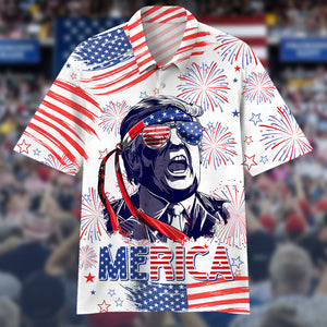 Independence Day American Trump Polo Shirt TH10 N304 62673