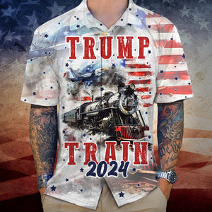 Trump Train 2024 President Trump Hawaii Shirt N304 HA75 62926