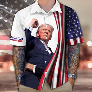 F**ht For Trump Maga 2024 Hawaii Shirt N304 HA75 63122