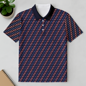 MAGA 45 47 Trump Holiday Golf Polo Shirt Gift For Golfers HO82 66026