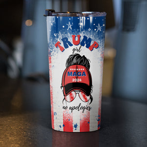 Trump Girl No Apologies Tumbler N304 62571