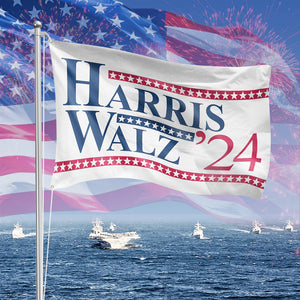 Kamala Harris Walz President Election 2024 House Flag HO82 63414