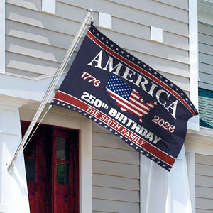 America 250 Birthday 1776-2026 Double-Sided Flag HO82 894600