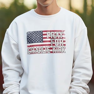 Pray For Charlie Kirk Bright Shirt HA75 64582