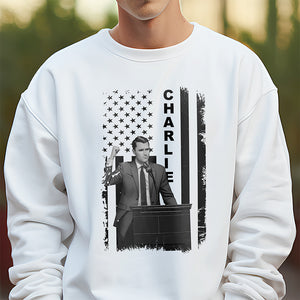 Pray for Charlie Kirk – Conservative Christian Political Bright Shirt TH10 64417