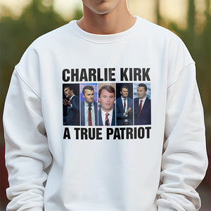 Charlie Kirk A True Patriot Bright Shirt HO82 65890