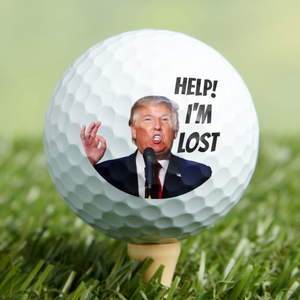 Donald Trump Help! I'm Lost Golf Balls, Funny MAGA Gift for Golfer LM32 65835