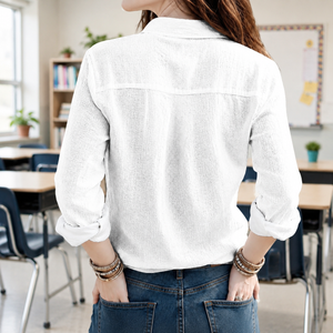 Custom Teacher Name Back To School Blouse Shirt CH07 180024