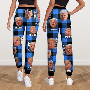 Donald Trump Face Photo For Christmas Sweatpants TH10 64095