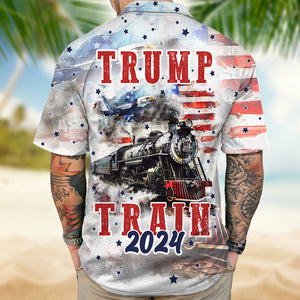 Trump Train 2024 President Trump Hawaii Shirt N304 HA75 62926