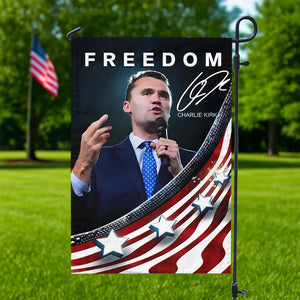 Charlie Sign Freedom Garden Flag N369 64549