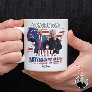 Custom Photo Trump Dad & Mom Mug – Happy Mother’s Day & Father’s Day LM32 897995