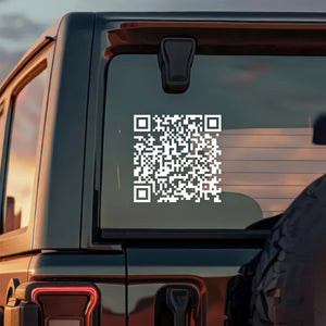 Funny QR President Trump 45 47 Dancing Car Window Decal Sticker TH10 64633